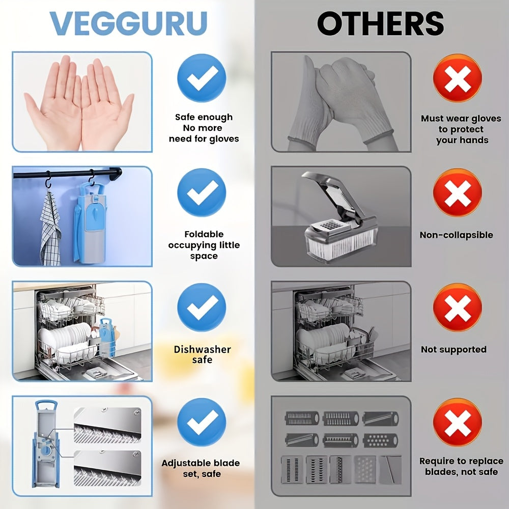 Vegetable Cutter Multifuncional Manual Slicer